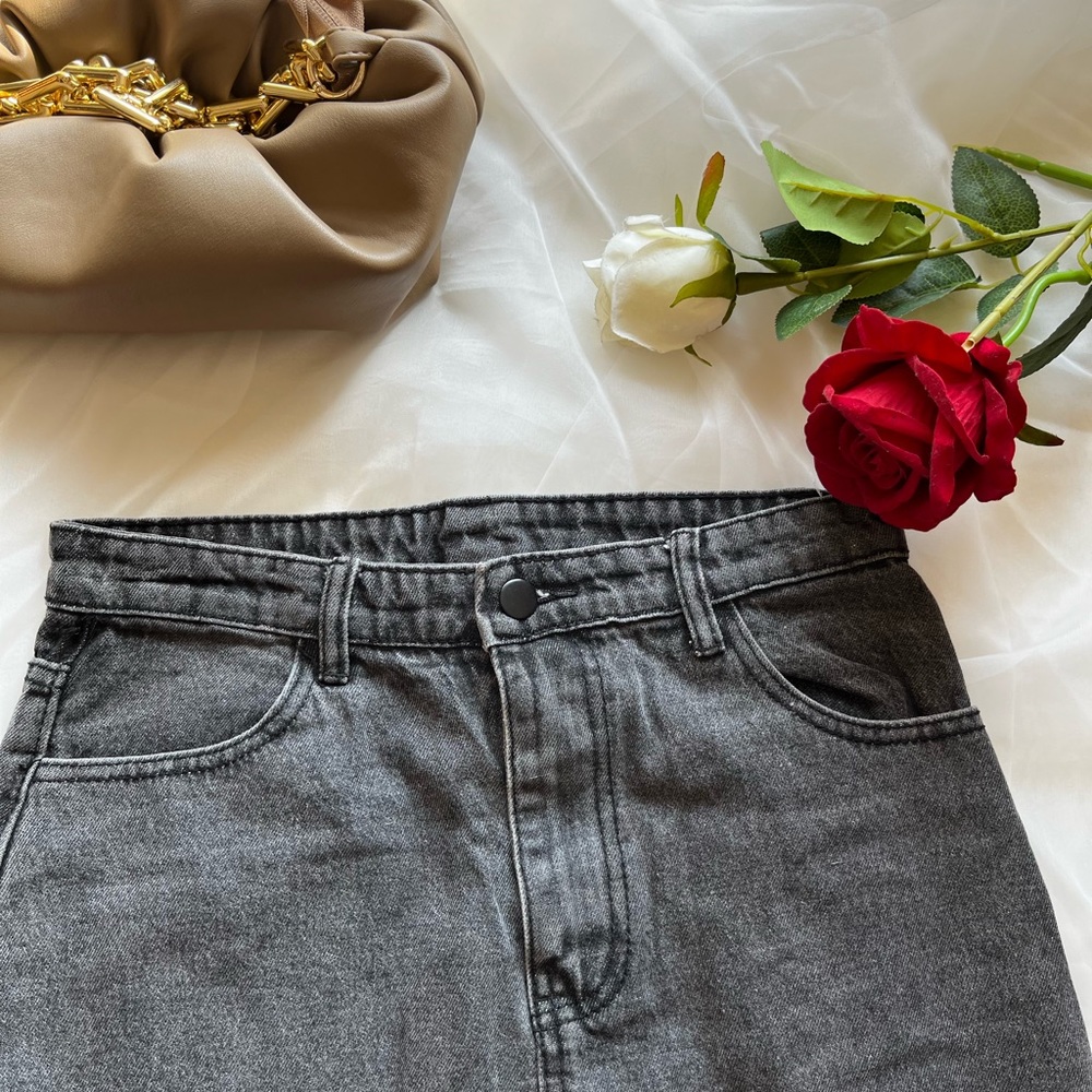 Long denim Skirt - Picture 1 of 3